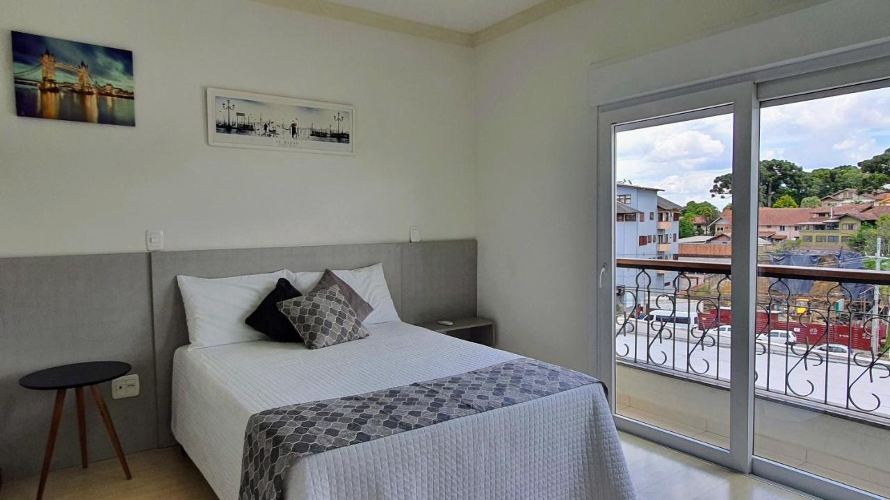 Residencial Dona Virginia Centro Appartement Canela Buitenkant foto
